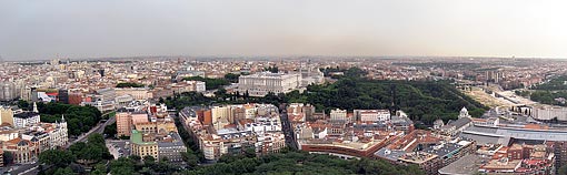 Aerial Photo Panorama - Madrid, Spain